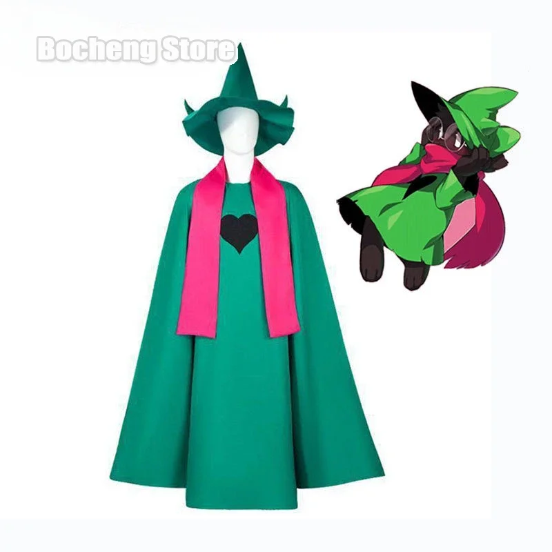 Jeu Deltarune Ralsei Cosplay Costume pour hommes et femmes, tenues de carnaval d'Halloween, imbibé, beau, drôle, Noël, fête du Nouvel An, BS6793