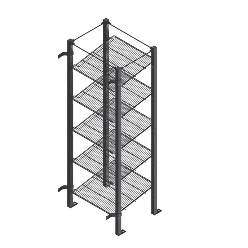 for Automatic Front Milk Beverage Baijiu Display Rack Supermarket Shelf