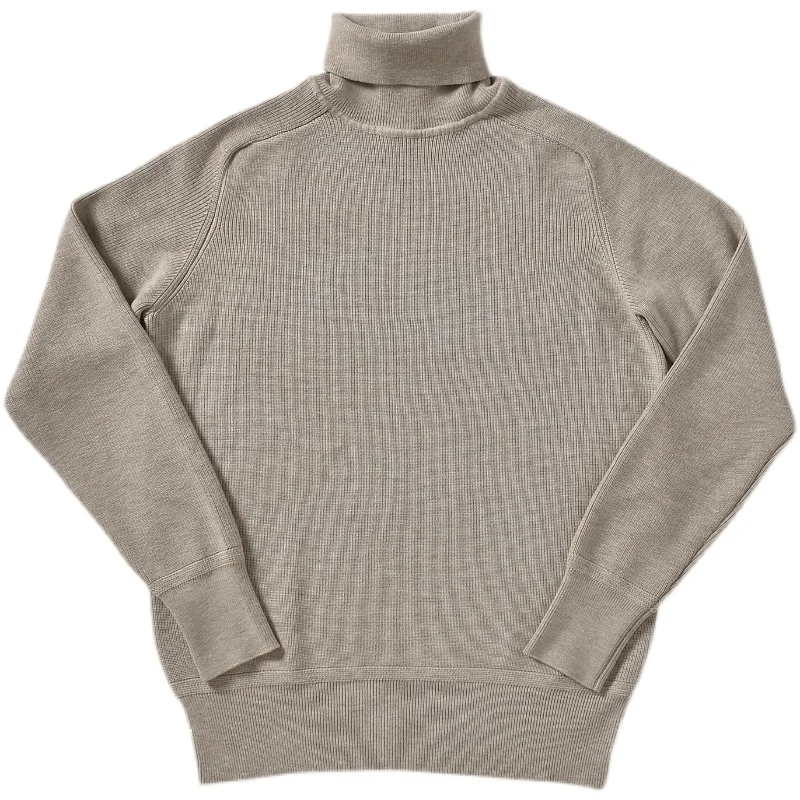 

Men's Turtleneck Pullover Wool Thick Elegant Casual Winter Sweater Vintage Clothes for Male UK Fashion