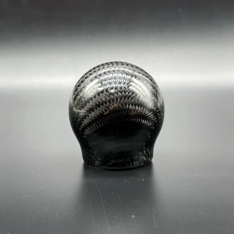 Manual  6 Speed Racing Carbon Fiber Gear Shift Knob Ford Mustang Gear Head Modification