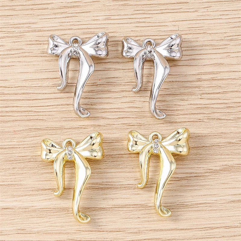 5 Stück Niedliche Kristall-Metall-Schmetterlings-Anhänger für die Herstellung von Ohrringen, Halsketten, Armbändern, DIY-Bastelarbeiten und Schmuckzubehör – Detail 14