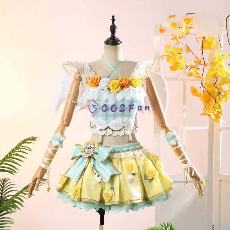 

Anime LoveLive! Hanayo Koizumi Cosplay Costume Lovely Dress Halloween Party Role Play Outfit Women COSFun