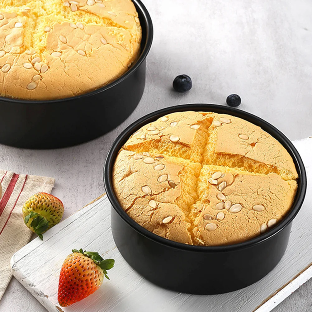 

6 Inch Pan Mold Detachable Bottom Baking Pan Metal Round Cake Molds For Baking Tools Metal Round Cake Pans Kitchen
