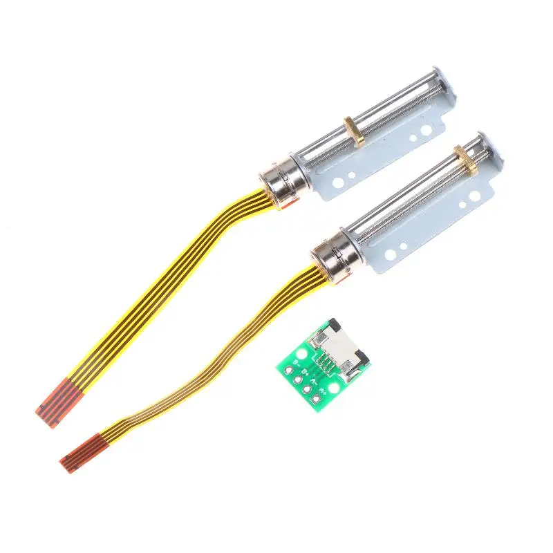 DC 5V 8MM Screw 29MM Linear Actuator Stepper Motor 2 Phase 4 Wire Compact and Robust for Educational Robotics Kits