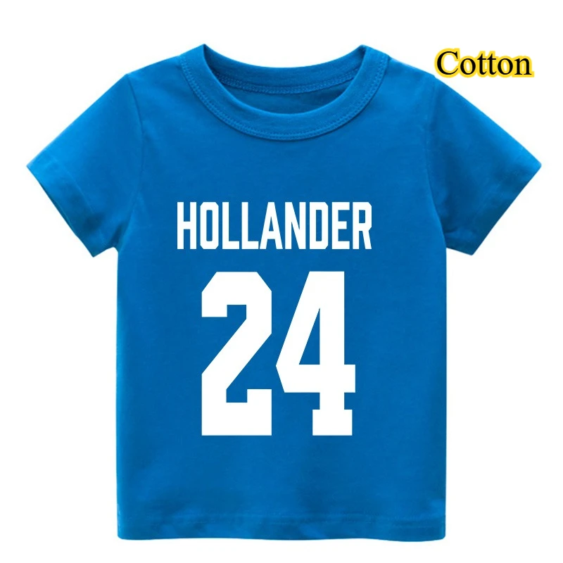

Ilya Rozanov 81 Hollander 24 Heated Rivalry COTTON Summer Girls Boys T-shirt Short Sleeve Kids Fashion Tees For Birthday Gift