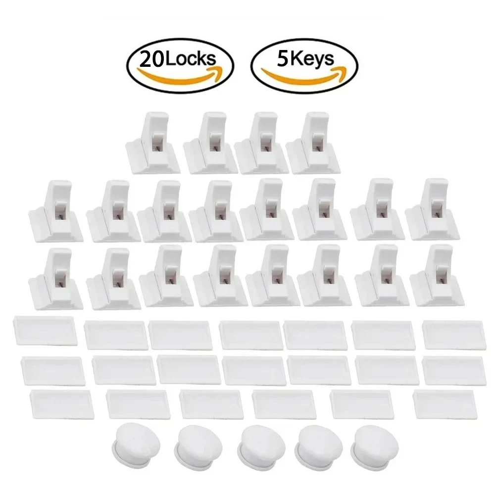 Magnetisch kinderslot Kinderbescherming Babyveiligheidsslot Ladekast Kastdeurslot Limiter Kinderveiligheidssloten
