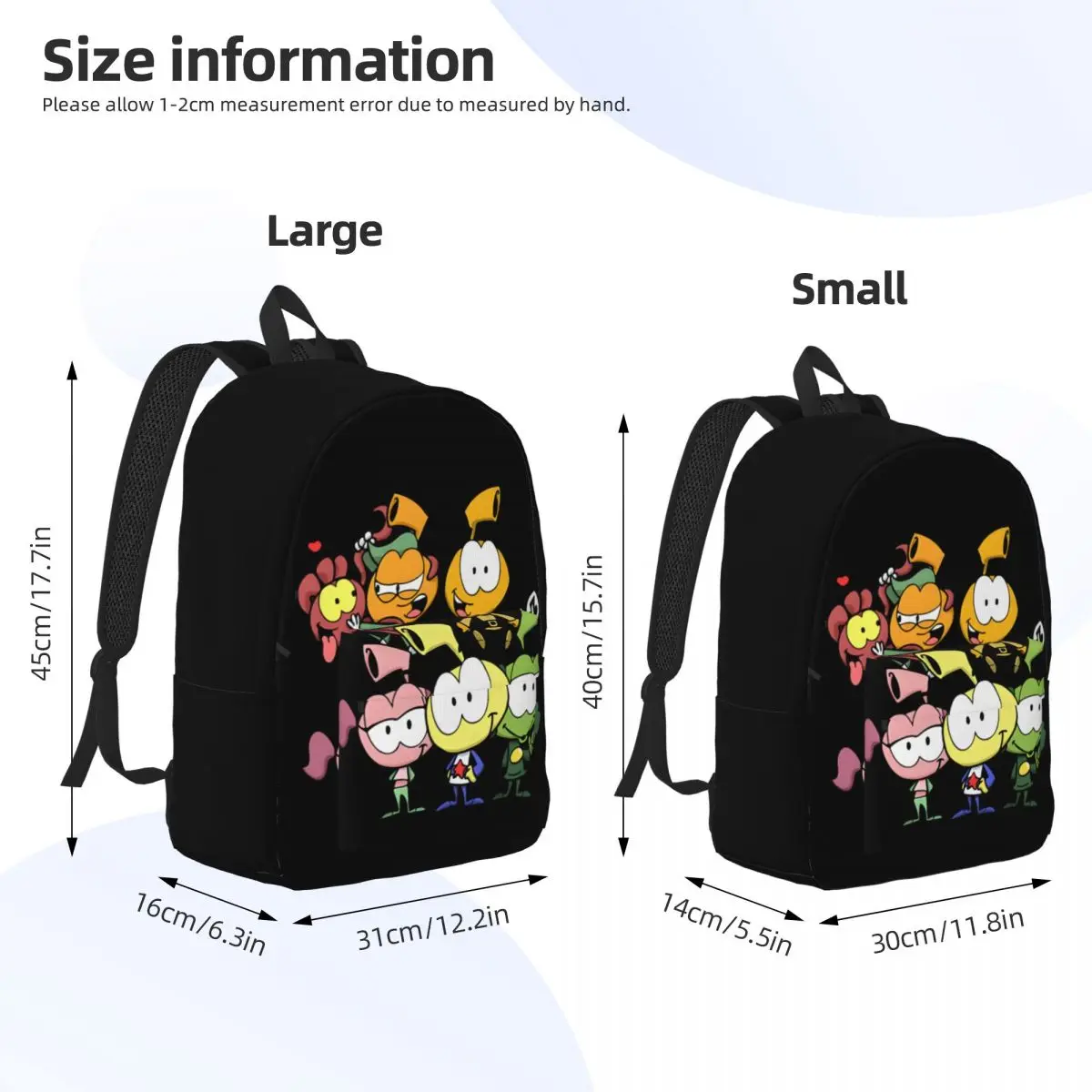 Bolsa feminina lavável snorks, dupla utilização, mochila coletiva grande, viagem retro, presente de volta à escola