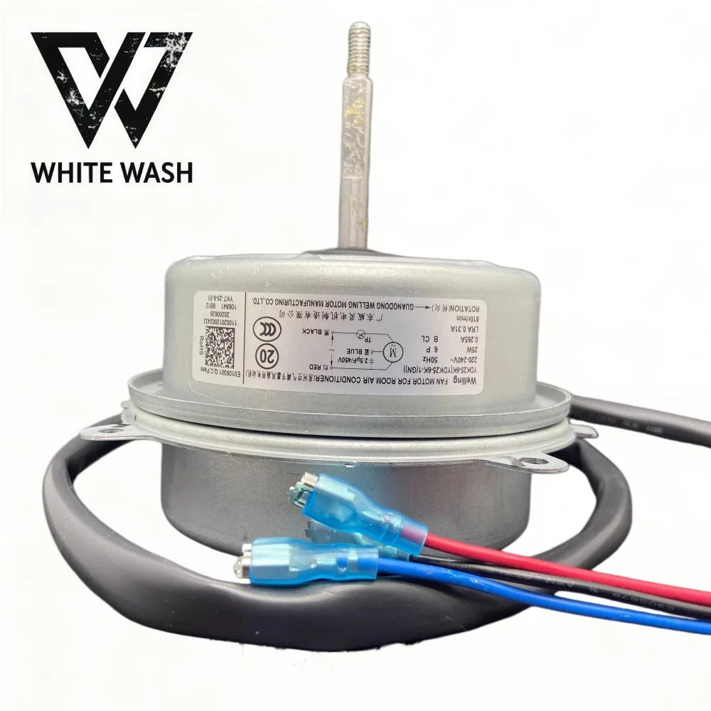 

Новый 25-ваттный двигатель для наружного блока кондиционера YDK25-6K(YDK25-6K-1), запчасти для систем кондиционирования, подходит для сплит-инверторных систем