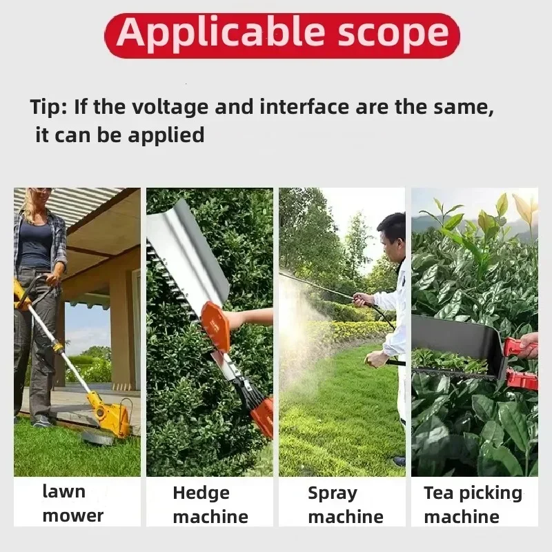 12Ah 16Ah 20Ah 30Ah 24V for Pruning Machine Spray Machine Hand Chainsaw Lawn Mower Garden Electric Tools Lithium Battery