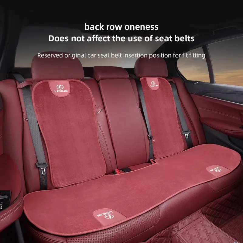 لكزس سيارة أفخم وسادة مقعد مقعد يغطي مسند الظهر حصيرة الدفء لكزس F SPORT LBX NX RX 350h 450h ES UX 300e GS GX IS LS LX CT