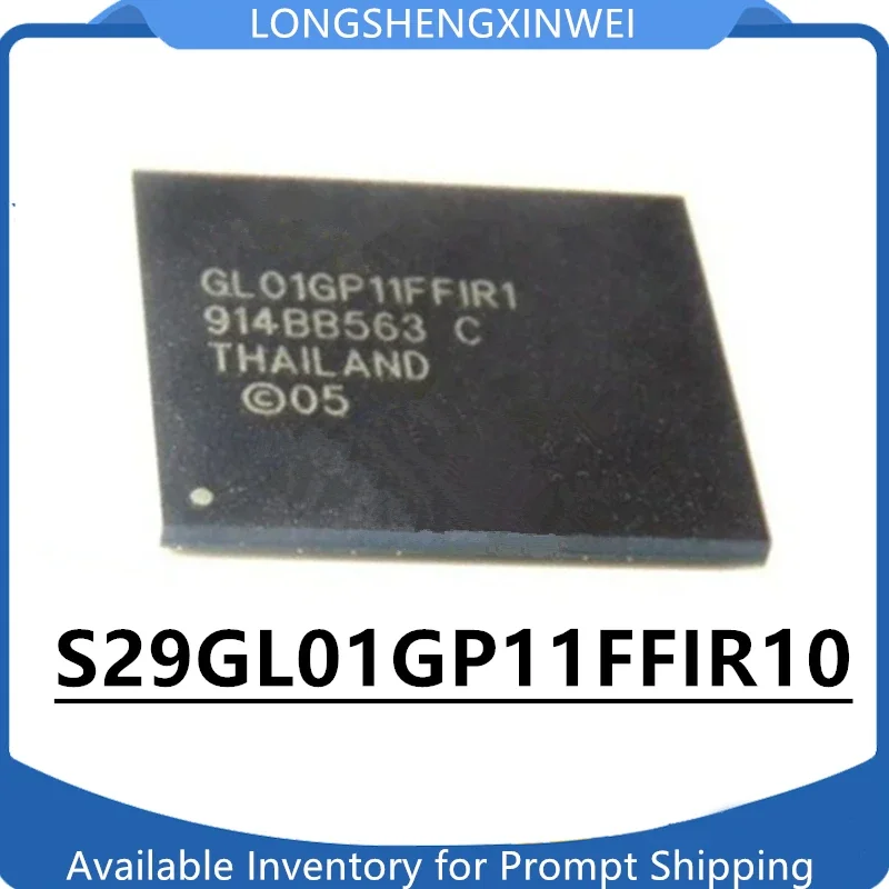 1PCS New Original S29GL01GP11FFIR10 Silk Screen GL01GP11FFIR1 BGA64 Storage Chip in Stock