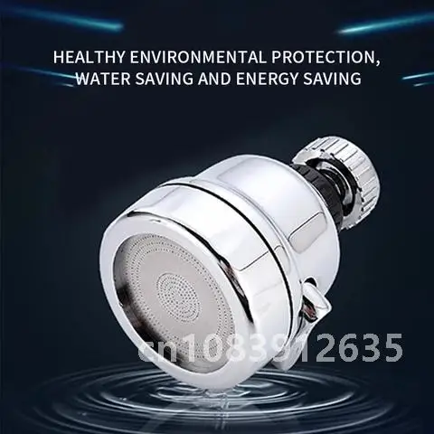 

Faucet Kitchen Innovative ABS + Stainless Steel Splash-Proof Universal Tap Shower Water Rotatable Filter Sprayer Nozzle