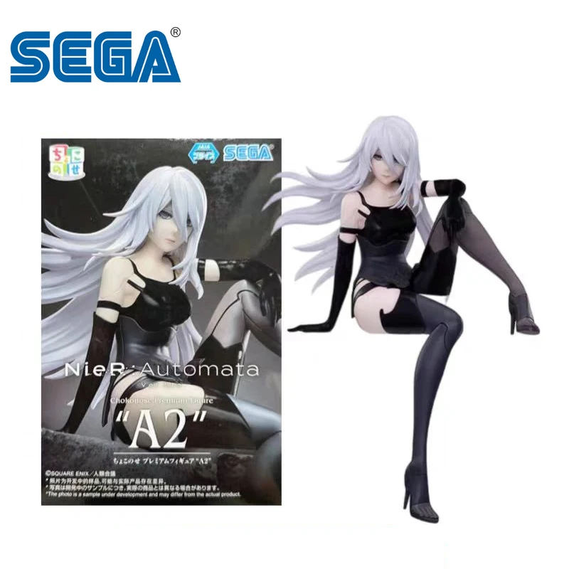 SEGA Original PM NieR:Automata Ver1.1a YoRHa A2 Anime Action Figures Toys For Boys Girls Kids Gift Collectible Model Ornaments