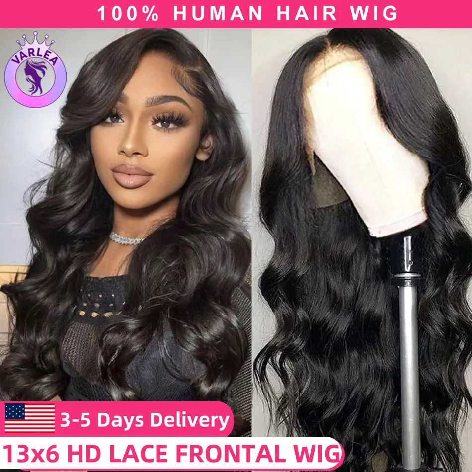 30 40 inch Body Wave 13x6 Lace Front Wig Human Hair 13x4 Hd Lace Frontal Wigs Pre Plucked 180% Density Body Wave Human Hair Wig