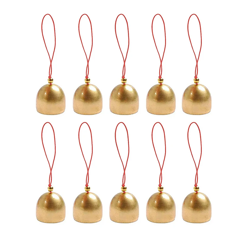 10/20 Pcs DIY Brass Mini Bell Christma Metal Bell Decoration Pendant Door Bell Diy Craft Wind Chime Brass Bell Decoration Access