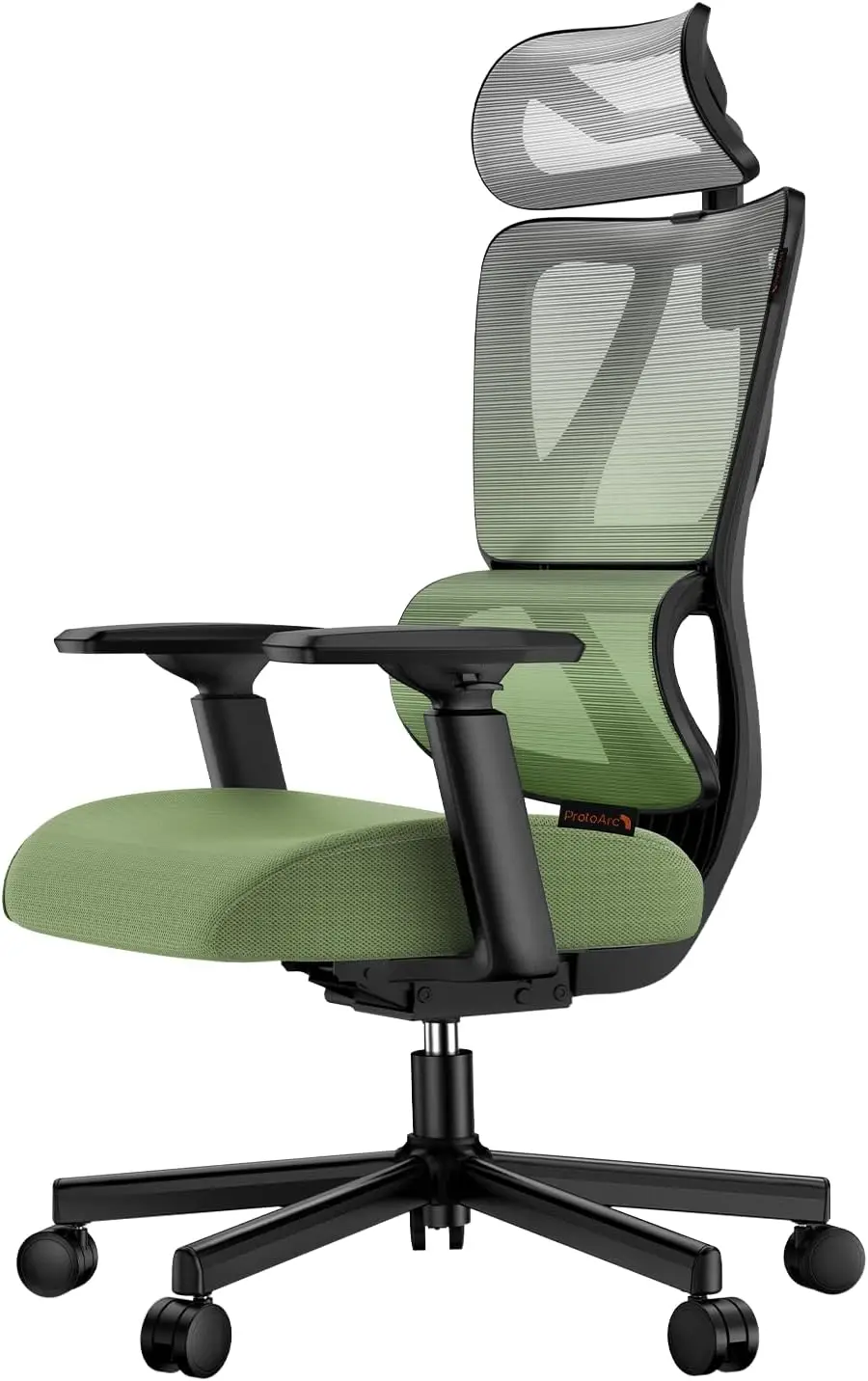

ProtoArc Ergonomic Office Chair with Adaptive Lumbar Support, 30% Thicker Saddle Shaped Spring Cushion, Mesh Computer Chair with