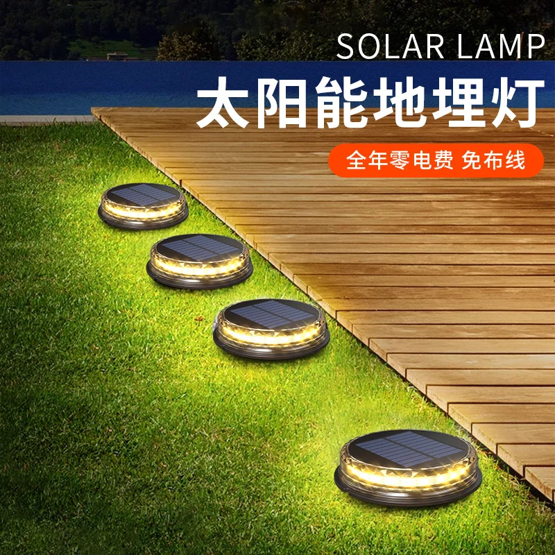 Solar garden lights Home garden decoration steps stair lights Yard wall lawn outdoor lights for party wedding soiree auto light