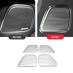 For HongQi E-HS9 Door Audio Horn Cover Reading Lamp Dust Cover Under Seat Cover EHS9 Inner handle Decorative Frame