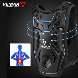 Professional Motorcycle Armor Men Safety Vest Jacket Motocross Off-Road Racing Vest Dirt Bike Protective Gear Chest Protector