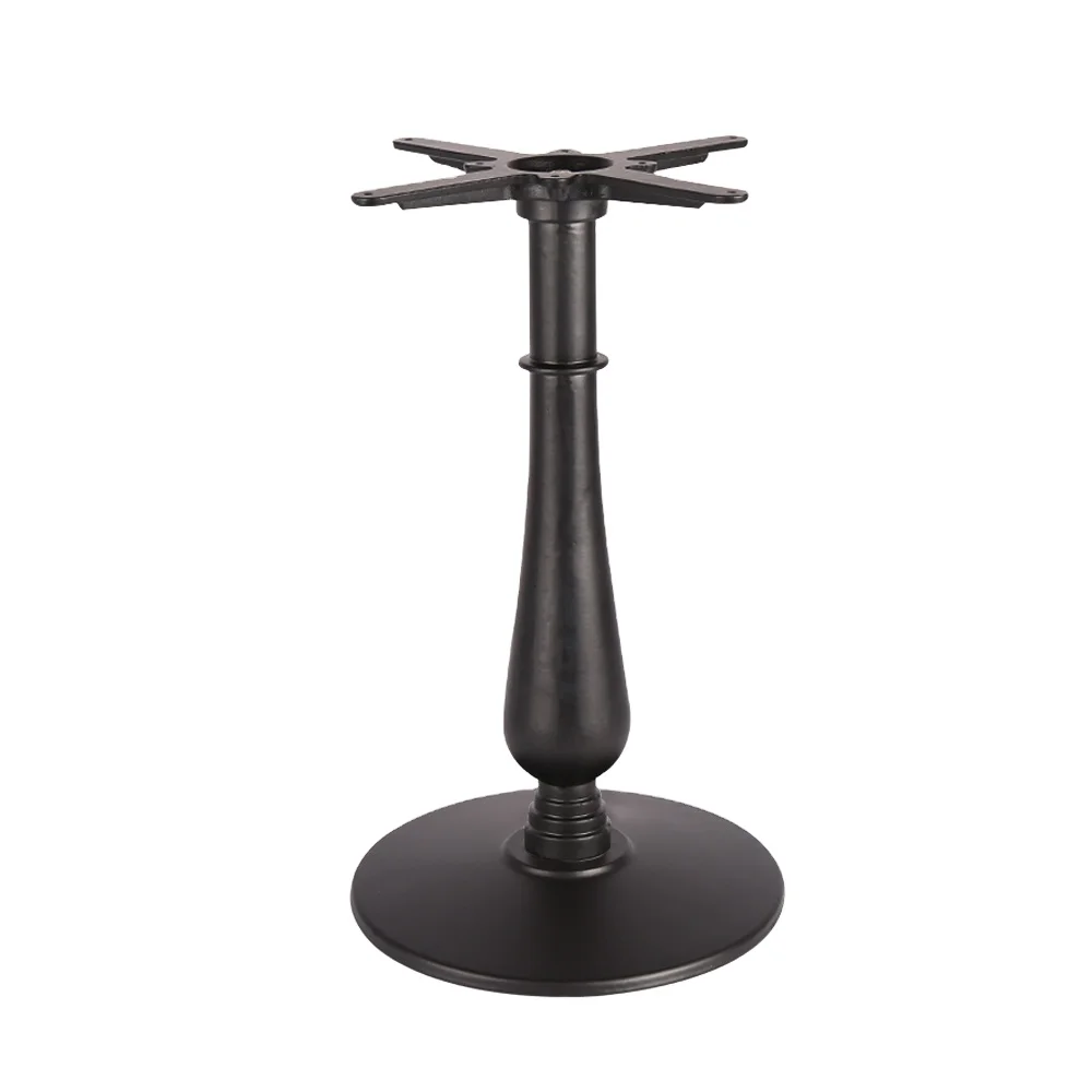 

Sand Black Vase Column Flat Camber Four Feet Chinese Iron Outdoor Coffee Table BaseATV&UTV