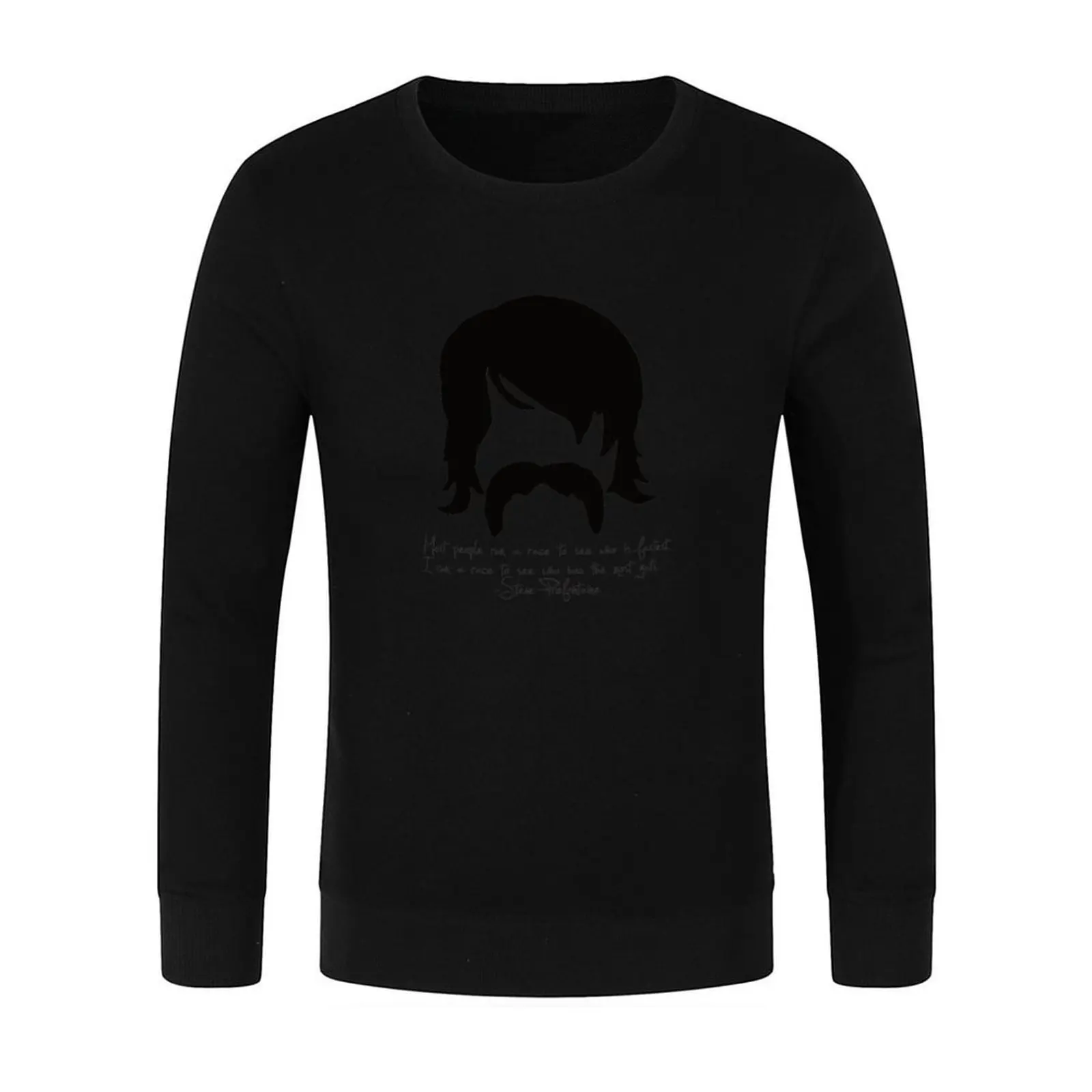 ستيف بريفونتين صورة ظلية وإقتباس البلوز رياضية رياضية الرجال الجرافيك تي شيرت الرجال السترة #2