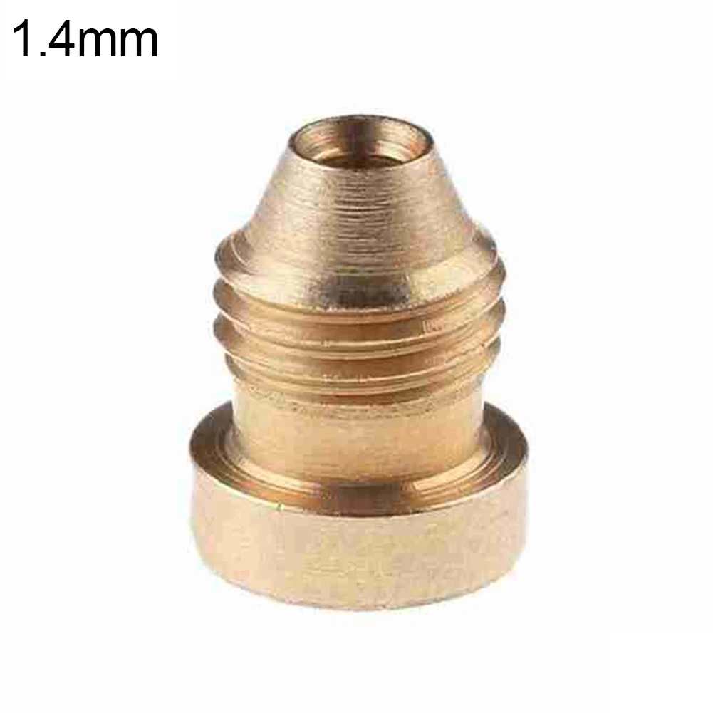 High Pressure Foam Spray Gun Nozzle Copper Core Car Washer Foam Gun Cleaning Tool 0.9-2mm Nozzle Head Replacement