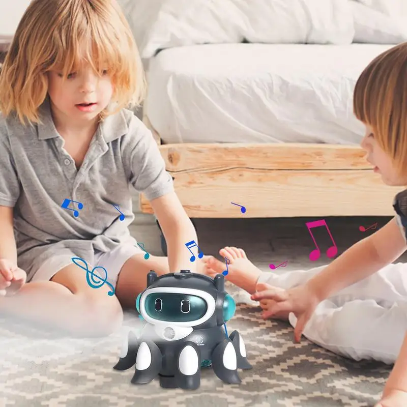 Jouet électrique en forme de poulpe pour enfants, jouet de marche, activité d'apprentissage précoce