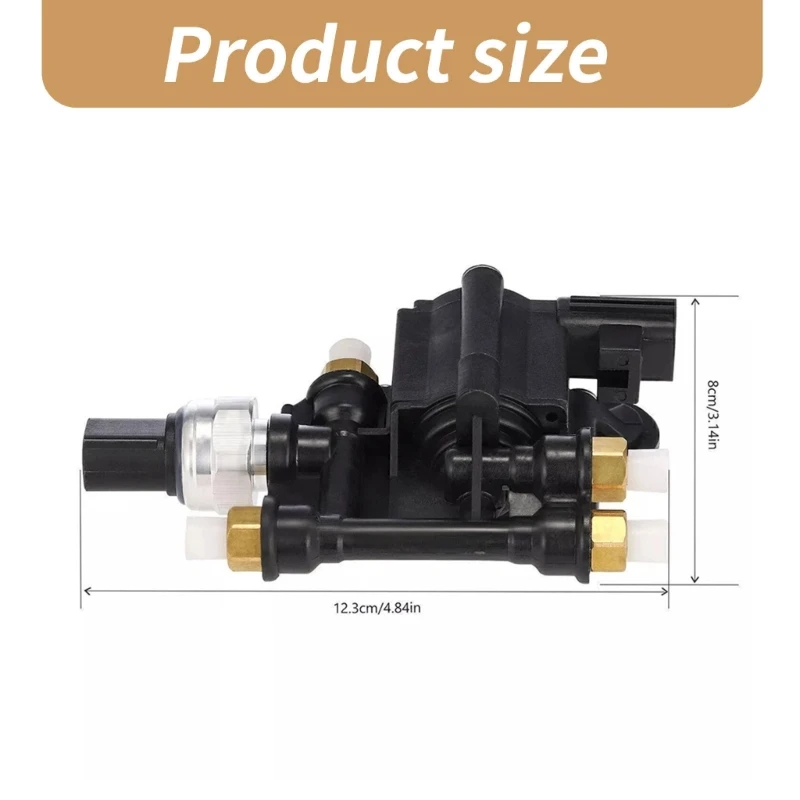 

652F Rear Air Suspension Solenoid Valves Block Unit Improved SUV Handling Suitable For LR3 RVH000046 RVH000045 RVH500070