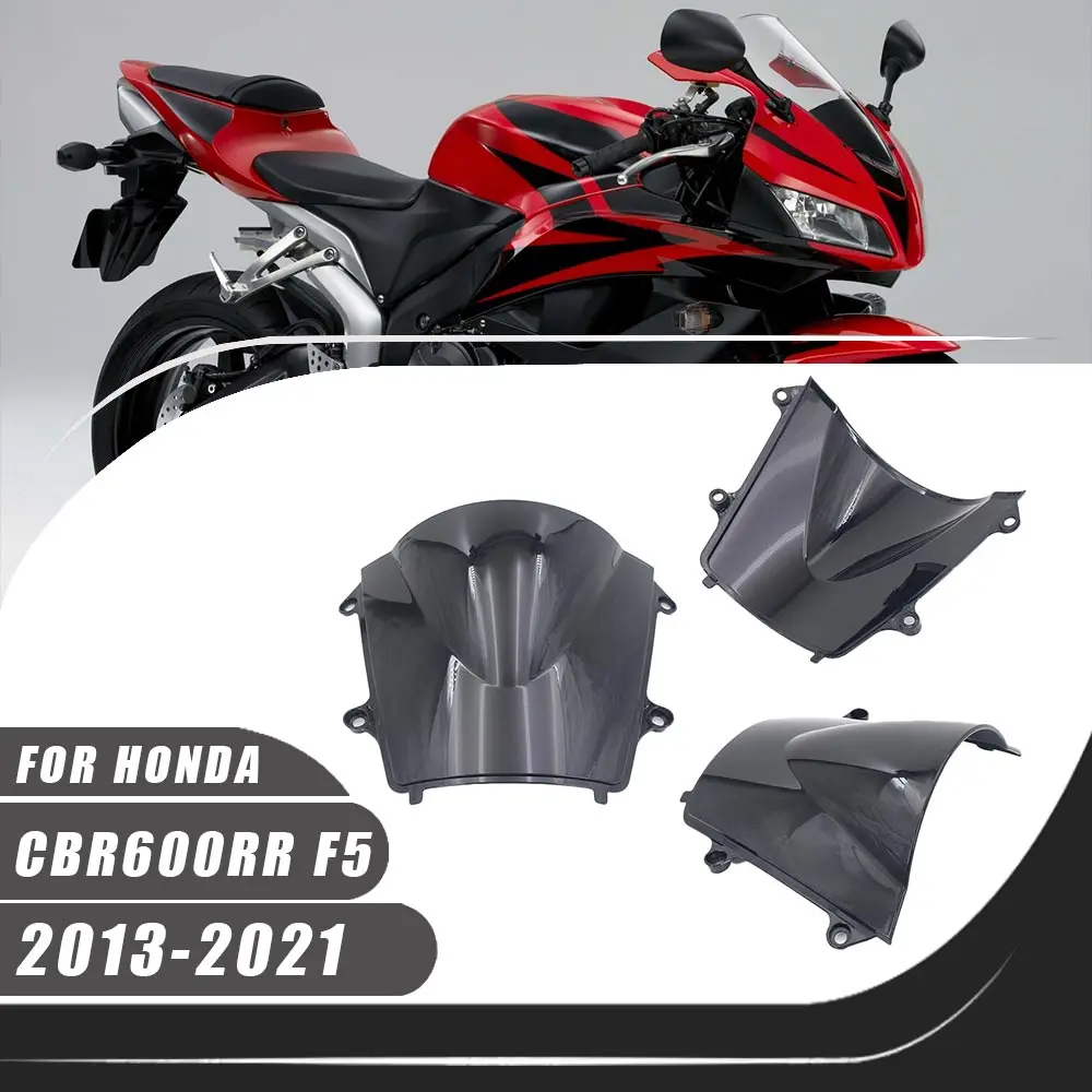 

For Honda CBR600RR 2013-2021 CBR 600RR Motorcycle Windshield Windscreen Wind Deflectors