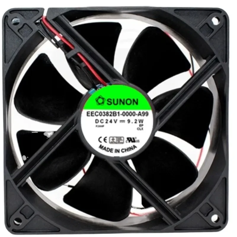 New SUNON Built-in 12038 24V 5.4W Axial Flow Cooling Fan for EEC0382B2-0000-A99