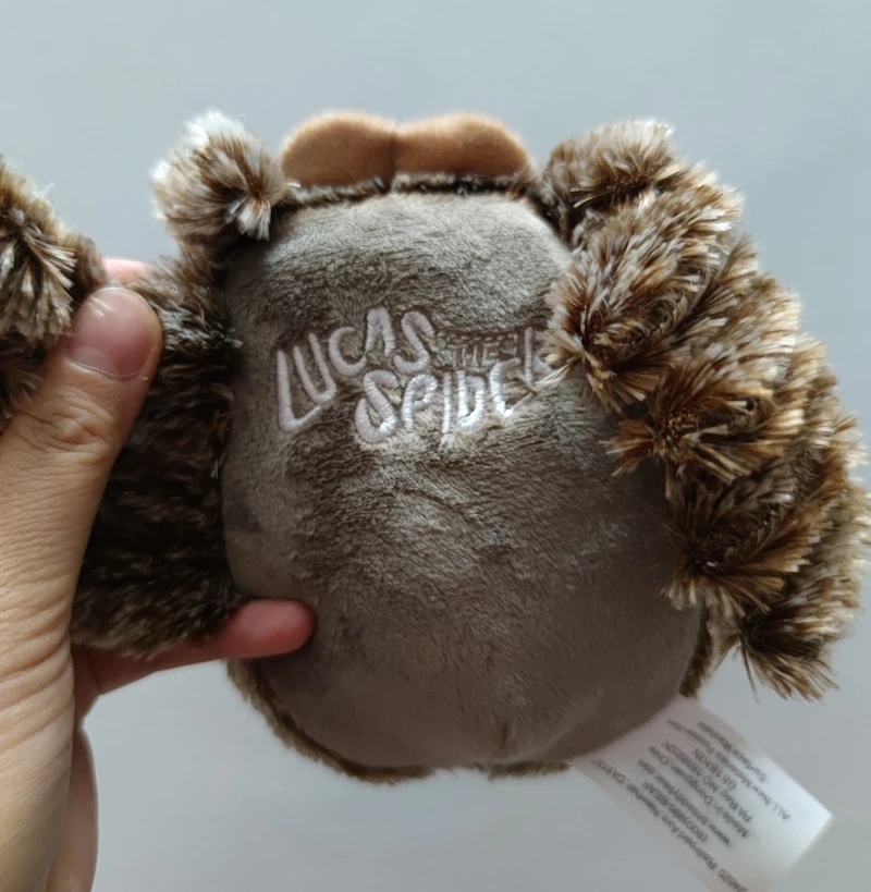 16-18cm Cute Movie Lucas The Spider Findley Soft Plush Doll Toy For Birthday Christmas Gifts