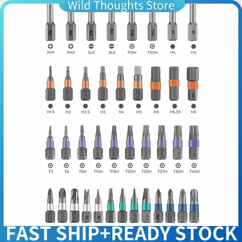 

42 In 1 Magnetic Screwdriver Set,DIY Ratchet Screwdriver Set,Multi Bit Magnetic Drive Set With Detachable Ratchet Handle-[Qahk]