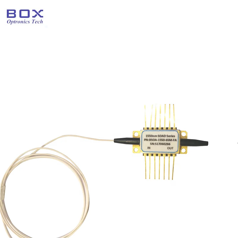 1550nm Low Gain Ripple And NF Semiconductor Optical Amplifier(SOA)