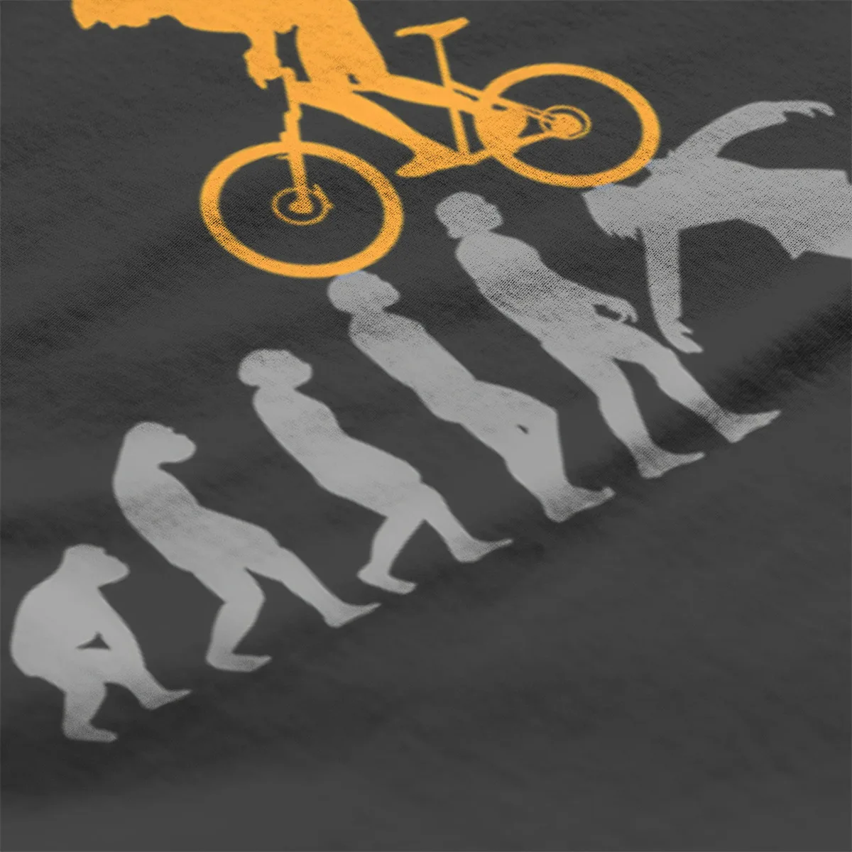 MTB Evolution Bike Mountain Accessories Bicycle Sport  T Shirt Men T Shirt Summer  Cotton T-shirt Tees Streetwear Harajuku