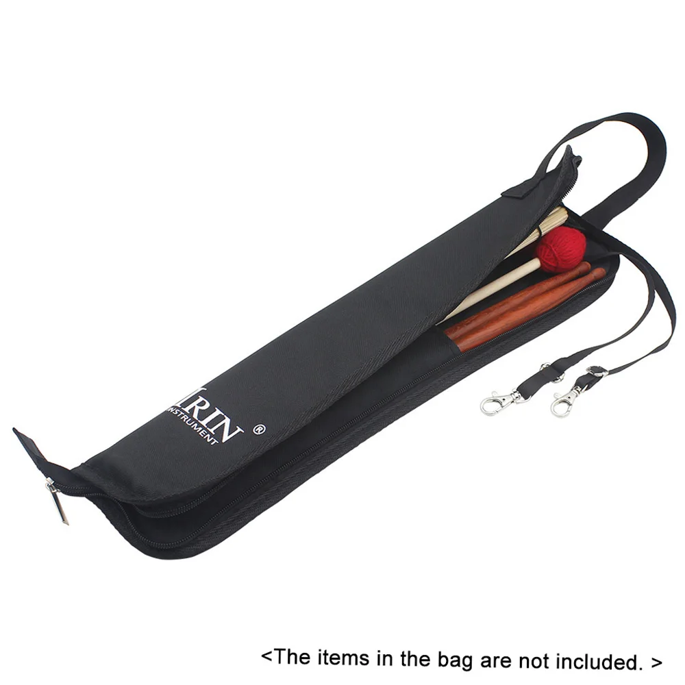 IRIN Drum Stick Bag Case Water-resistant 600D with Carrying Strap for Drumsticks