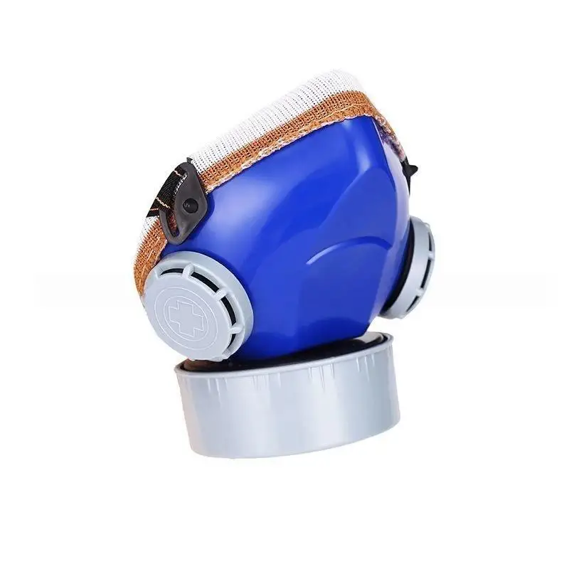 Half Face Chemical Respirator Reusable Efficient Vapor Filter for Small Business Spray Painting Operations