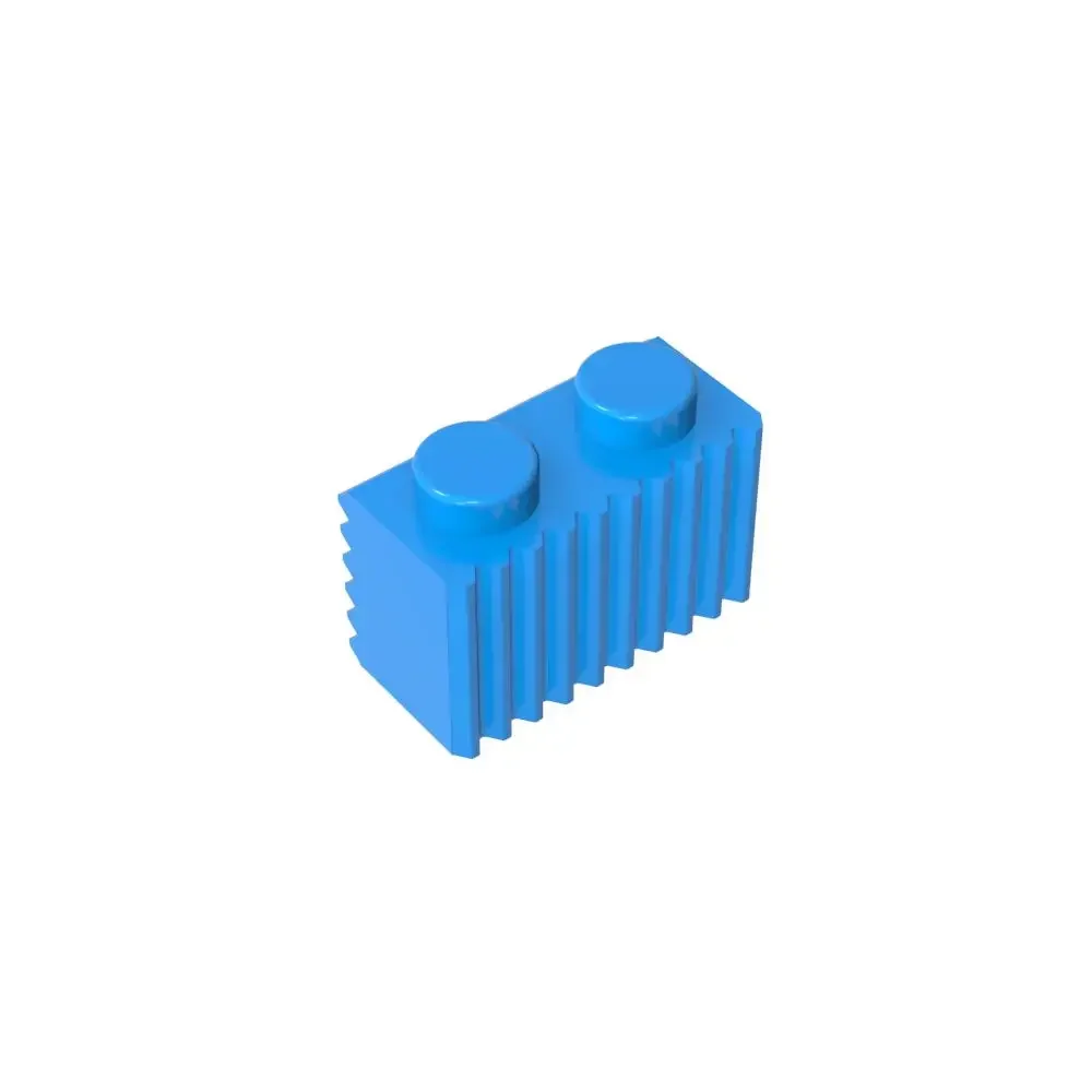 

Gobricks 1 шт. Специальные кирпичи 1 x 2 с грилем, совместимые с моделью 2877, строительные блоки, деталь в сборе, игрушки, детские игрушки, подарки