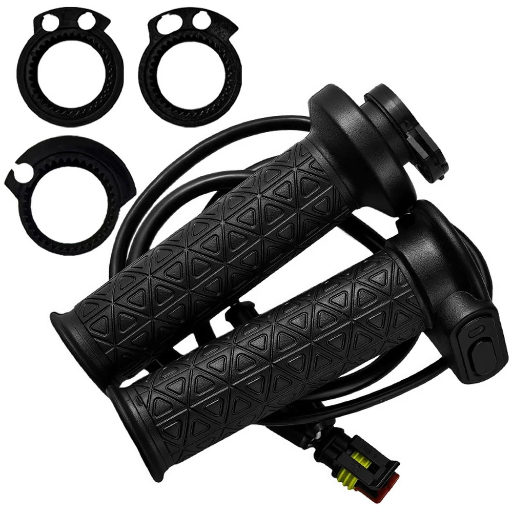 ATV and Motorcycle Heated Handlebar Grips with Waterproof Protection and Ergonomic Design for Comfortable Cold Weather Riding