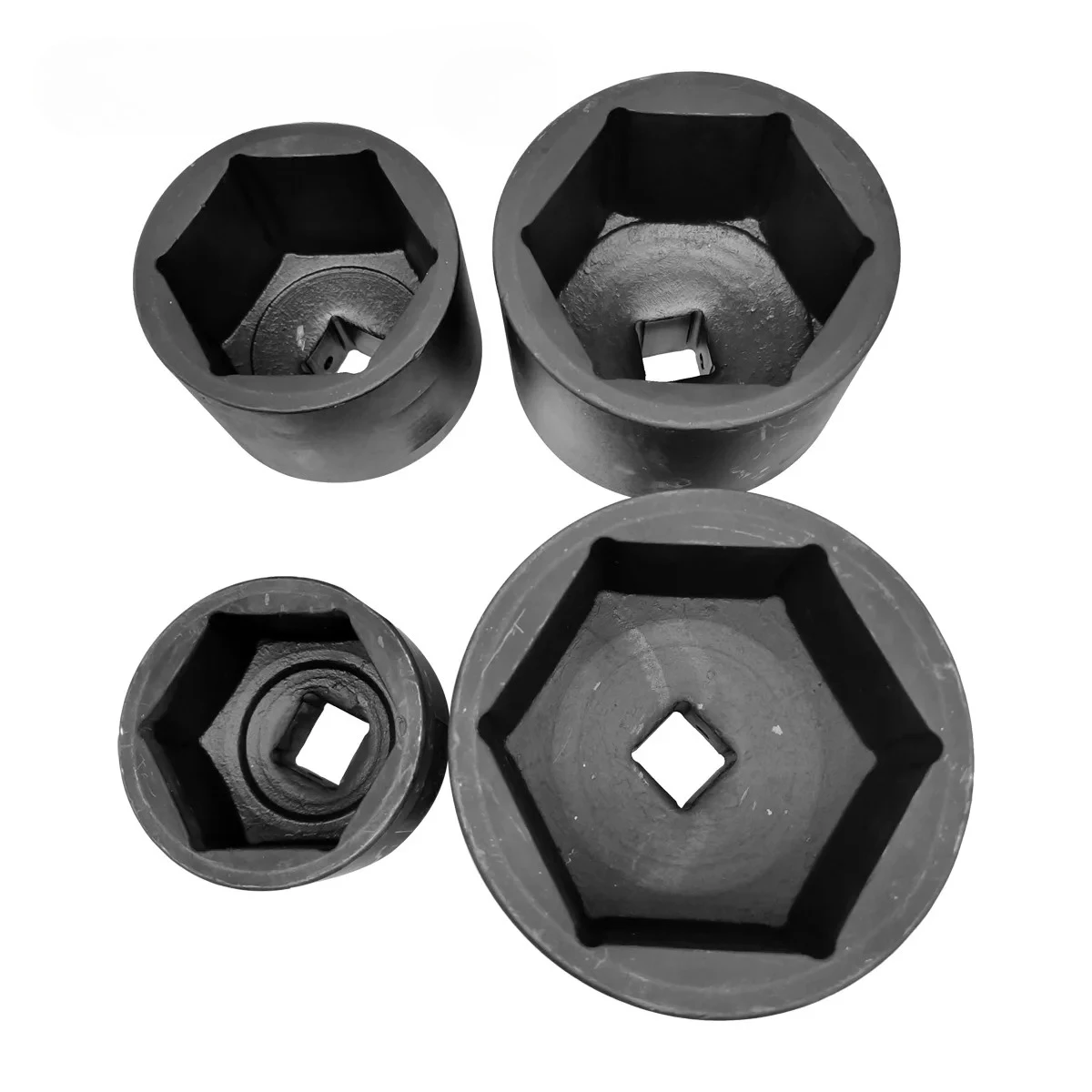 Korcv Truck Tools JD021 Socket Kit 70 80 95 105 mm 6-sided for Volvo Scania Man Daf Iveco Renault Benz Trucks