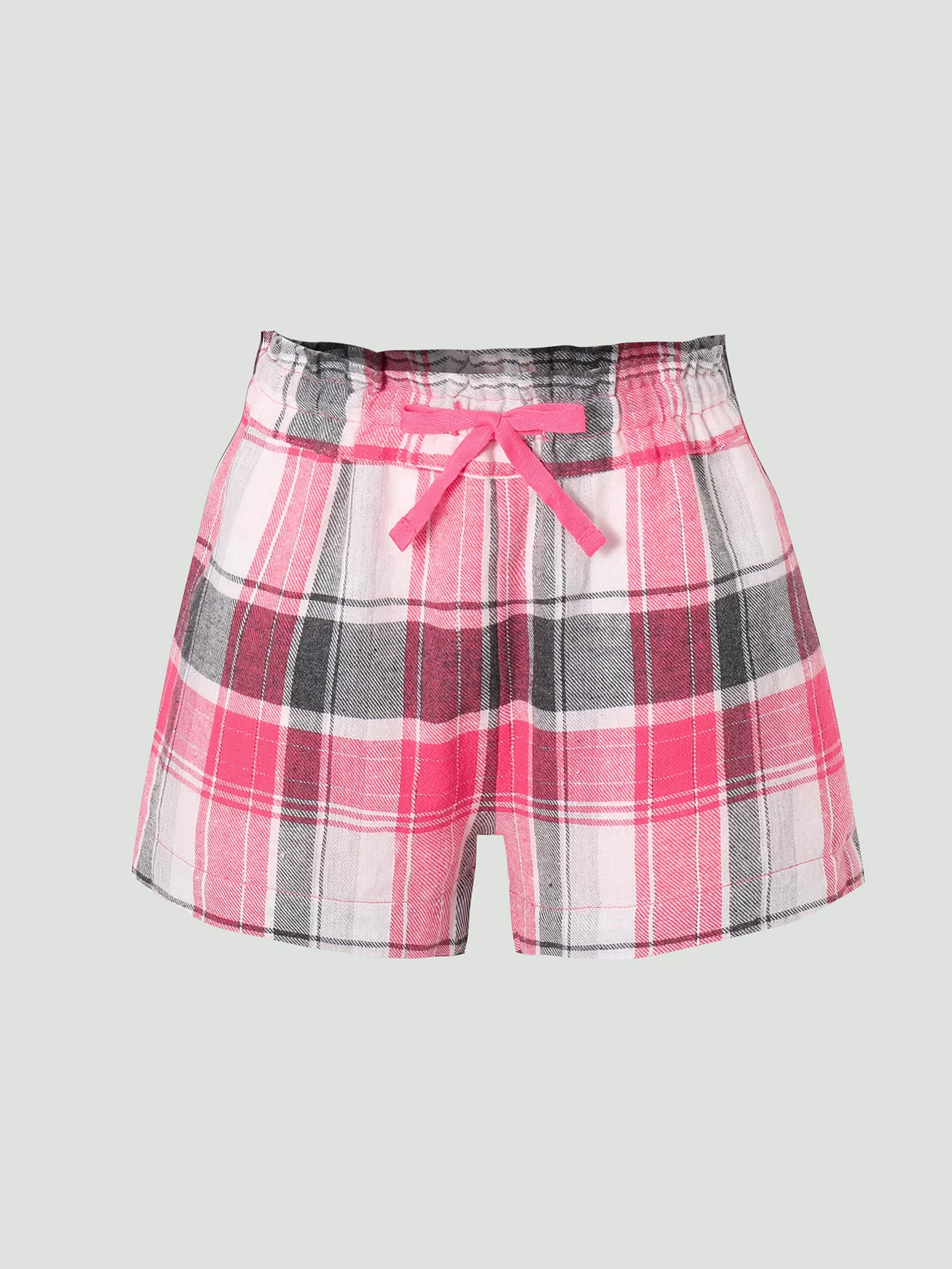 Big sale 7-13Y Good Quality Gingham Plaid Shorts for Girl cheap