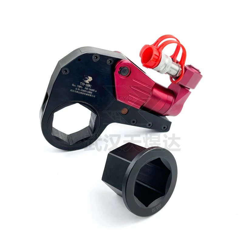 Lightweight And Durable Low Profile Cassette Hydraulic Torquing Tools Hexagonal Hydraulic Torque Wrench Price