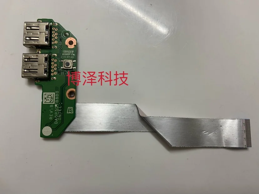 

For HP 15-EF 15-DY 15S-EQ 15S-FQ TPN-Q222 TPN-Q230 Laptop USB Jack Power Button Board with Cable switch Repairing DA0P5ETB6B0