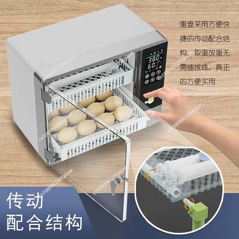 Chicken Incubator, Farm Incubator, Dual Power Incubator, Household Thermostatic Chicken Seedling Water Bed Incubator