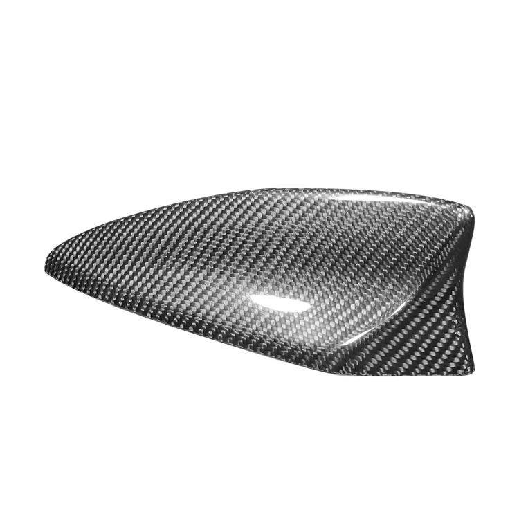 Carbon Fiber Racing Roof Shark Fin Antenna Trim For Chevrolet Camaro 2014 - 2020 Car Rear Roof Antenna Cover Trim