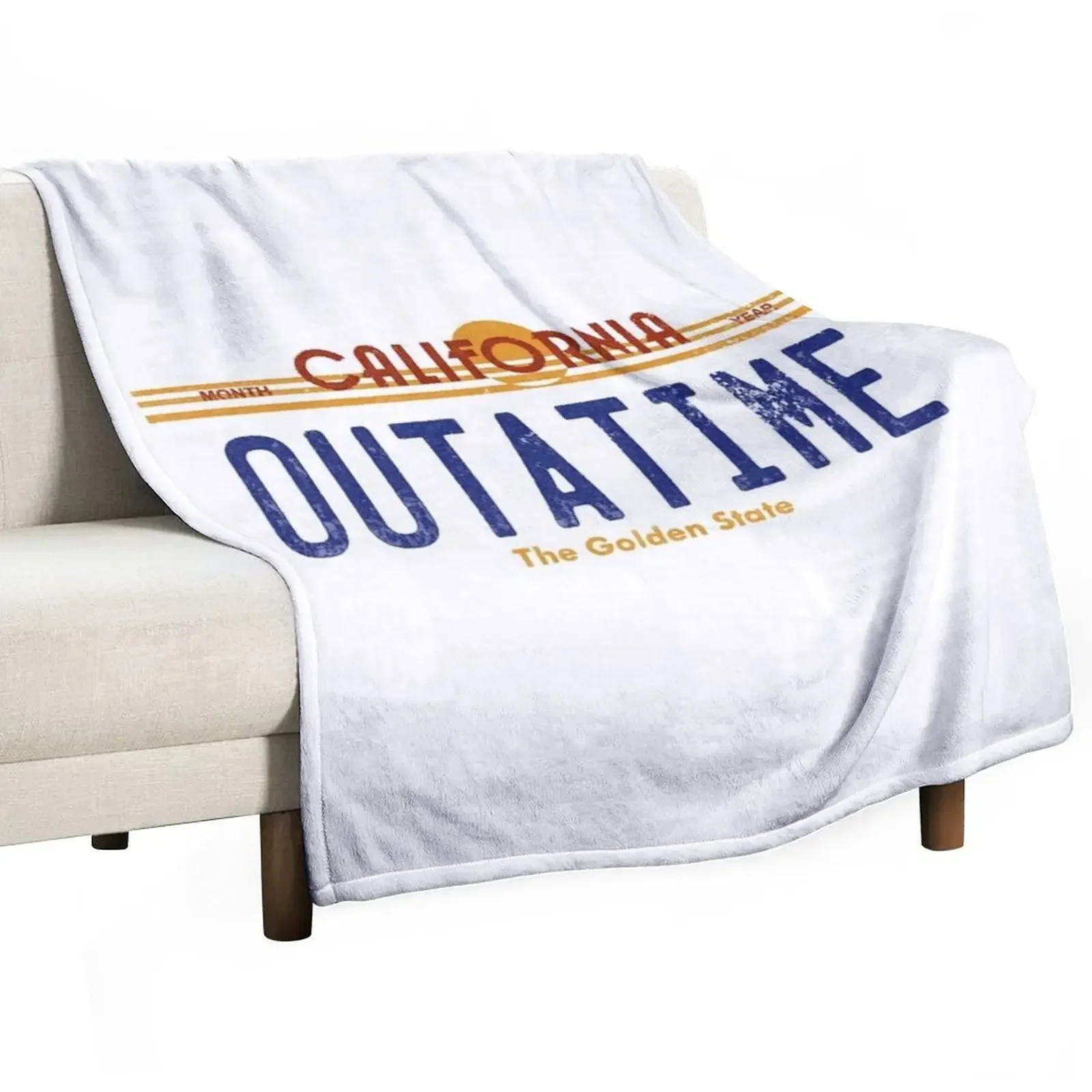 Outatime Throw Blanket For Decorative Sofa Hair Blankets