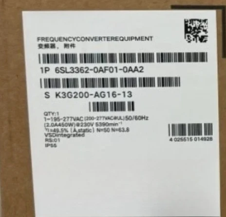 

Brand New 6SL3362-0AF01-0AA2 PLC Module Fast delivery