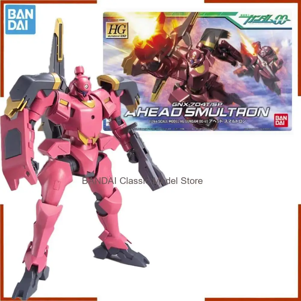 

Bandai Gundam HG 1/144 Assembly Model kit HG00 Gundam00 GNX-704T AHEAD SMUL TRDN Anime Action Figure Toys for Boys Gifts