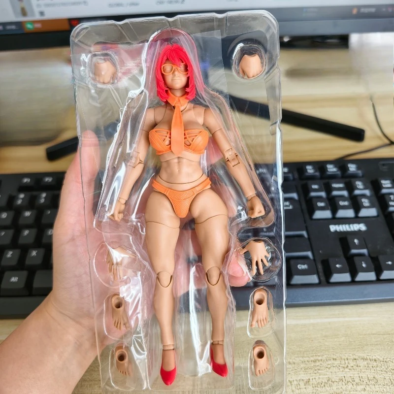Vorverkauf Furious Studio 1/12 Maßstab Weiblicher Hochbeweglicher Ästhetischer Körper FB01 FURY Actionfigur Bewegliche Puppe Spielzeug