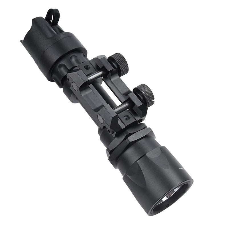 Imagem -03 - Tático Poderoso Metal Strobe sf Lanterna 20 mm Trilho qd Quick Release Base Caça Arma Gun Light Sureplire M951