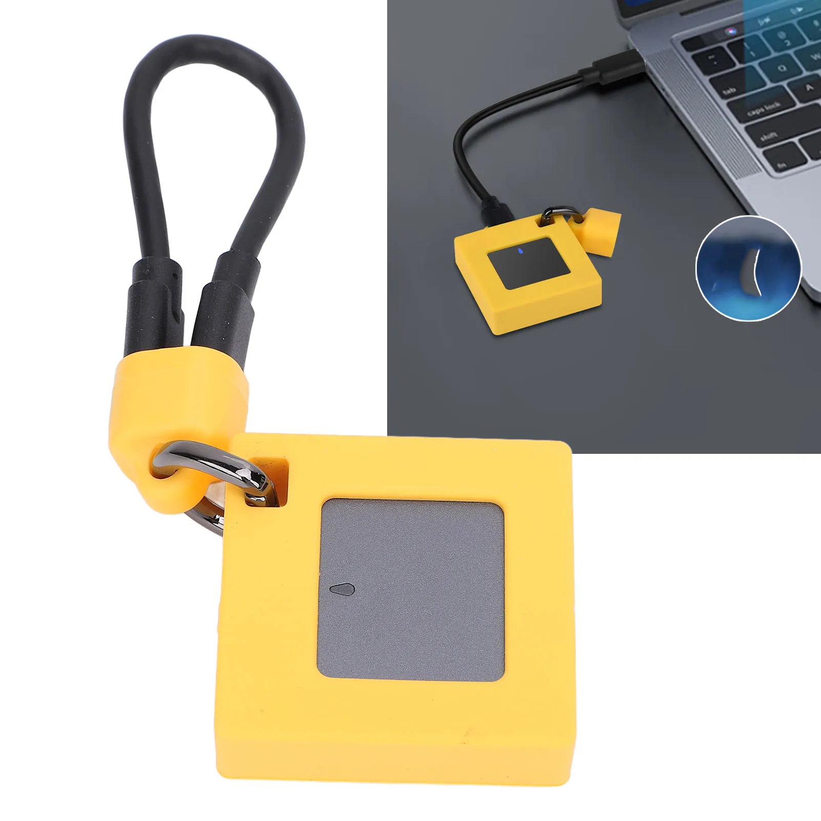 NVMe ハードドライブケース ポータブル NVMe ハードドライブエンクロージャ アルミニウム合金 10Gbps SSD ケース M.2 NVMe 2230 用 (ハードディスクは含まれません)